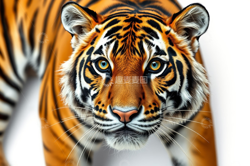 高清大图下载【趣麦麦图】老虎特写素材