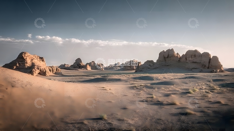 高清大图下载【趣麦麦图】荒漠岩石风光摄影图片