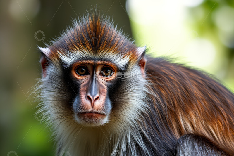 高清大图下载【趣麦麦图】猴子特写近景自然画面