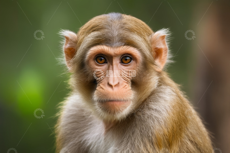高清大图下载【趣麦麦图】猴子特写自然素材