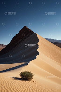 沙漠沙丘自然风光