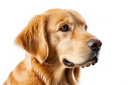 金毛犬特写
