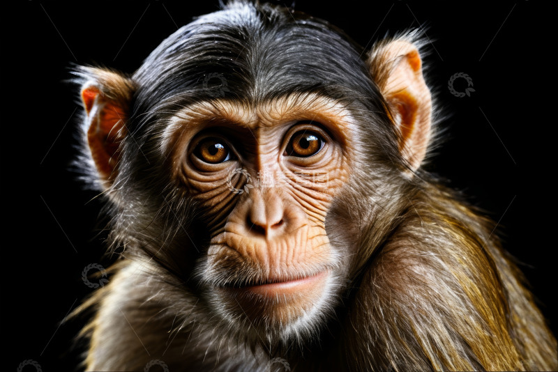 高清大图下载【趣麦麦图】猴子特写素材