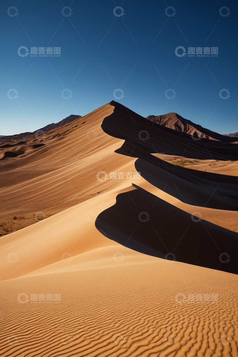 高清大图下载【趣麦麦图】沙漠沙丘自然风光