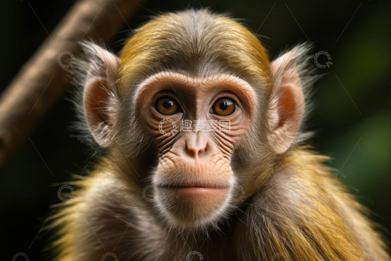 高清大图下载【趣麦麦图】猴子特写近景