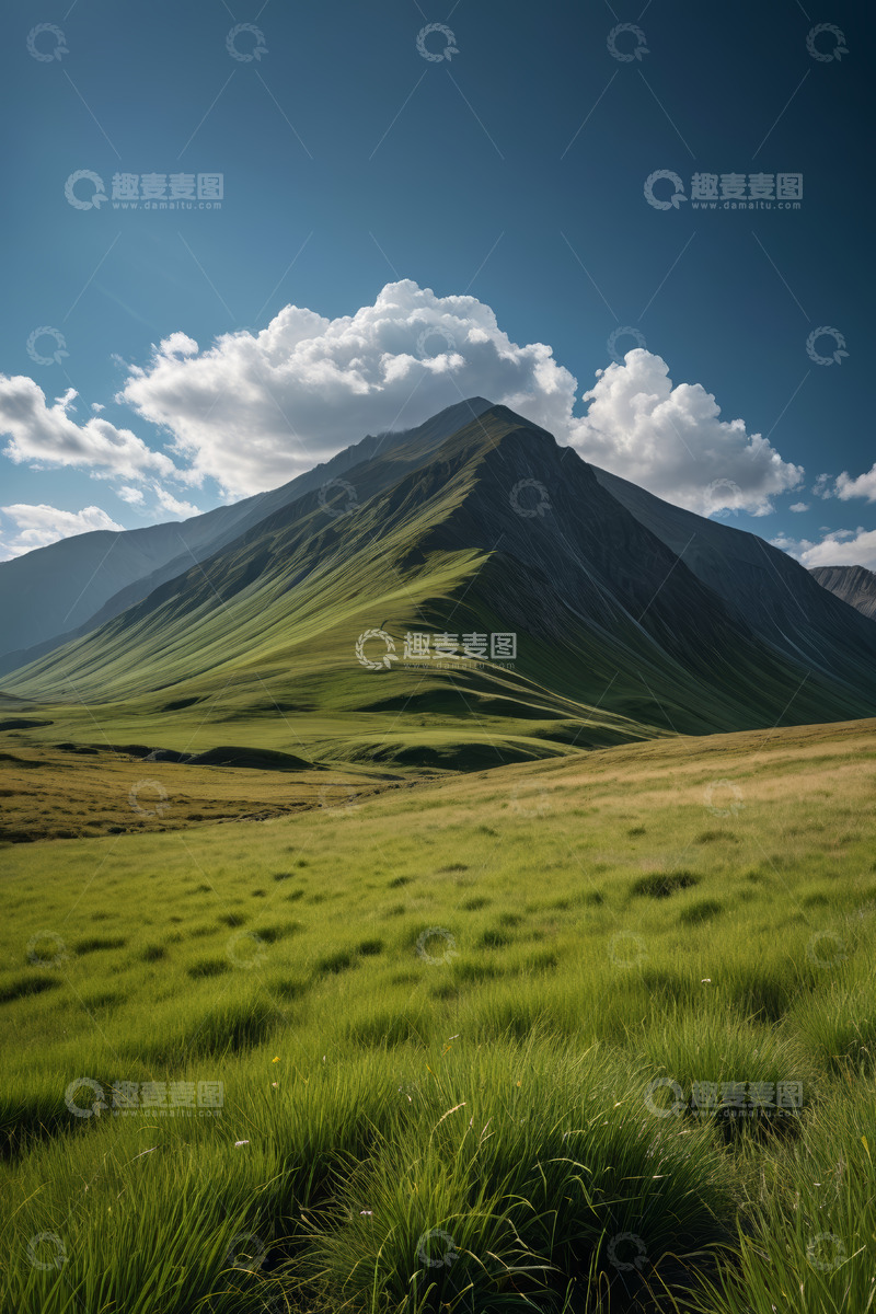 高清大图下载【趣麦麦图】山景草原自然风光