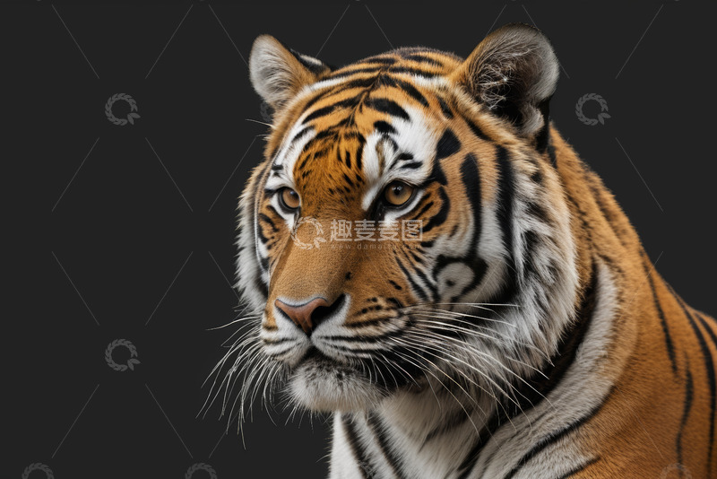 高清大图下载【趣麦麦图】老虎特写素材