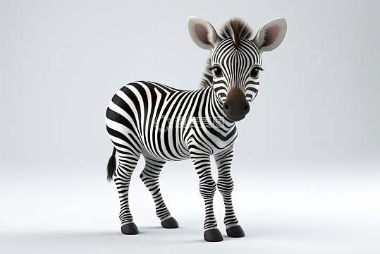 卡通斑马形象素材