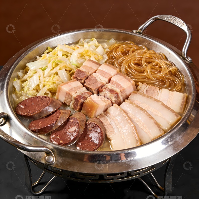 高清大图下载【趣麦麦图】杀猪菜杀年猪