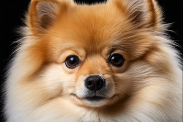 博美犬特写