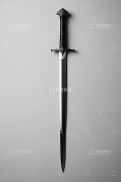 中世纪骑士剑特写