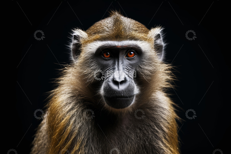 高清大图下载【趣麦麦图】猴子特写近景