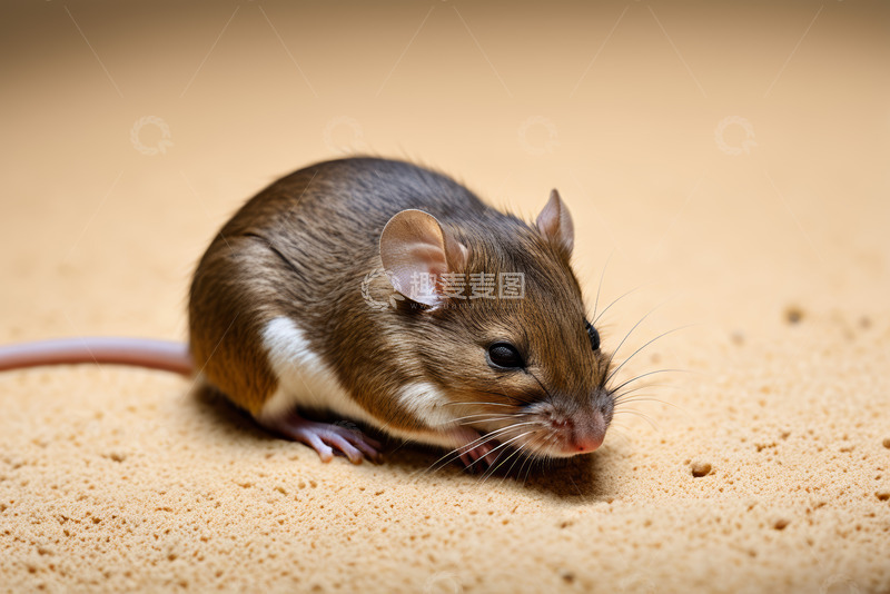 高清大图下载【趣麦麦图】棕色老鼠特写素材