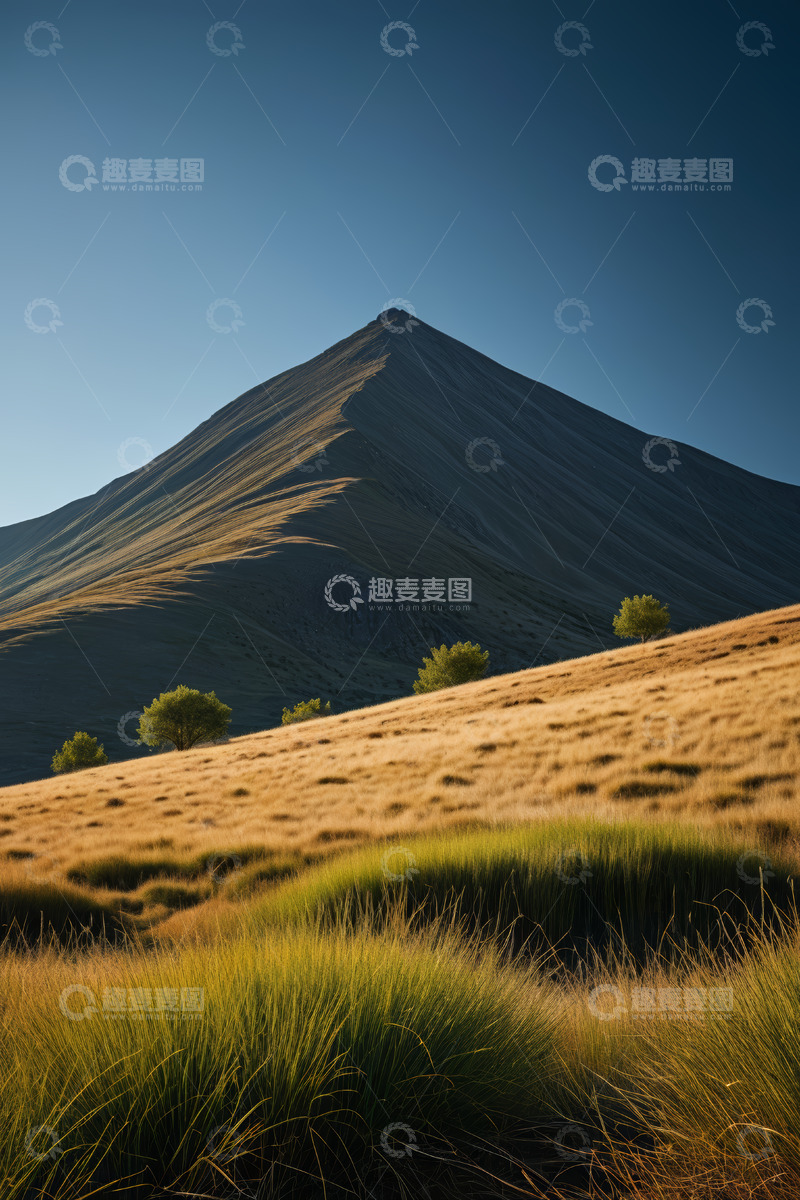 高清大图下载【趣麦麦图】山丘草地自然风光