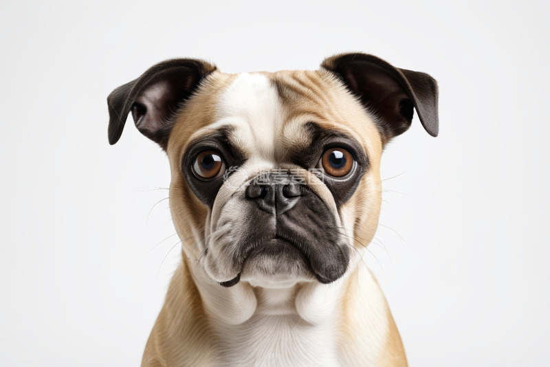 高清大图下载【趣麦麦图】哈巴狗特写