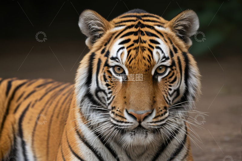 高清大图下载【趣麦麦图】老虎特写素材