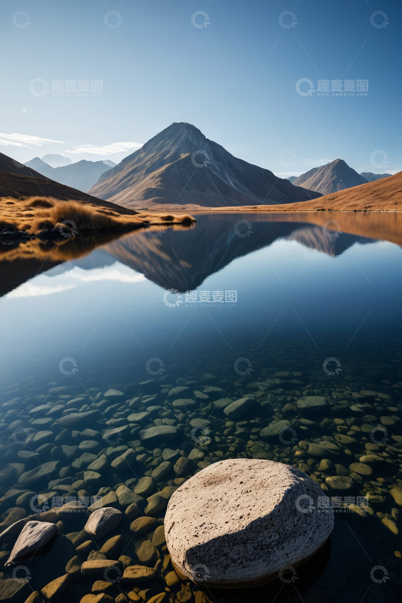 高清大图下载【趣麦麦图】山景湖泊自然风光