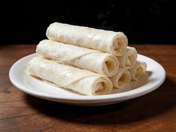 薄薄的榆林煎饼图片