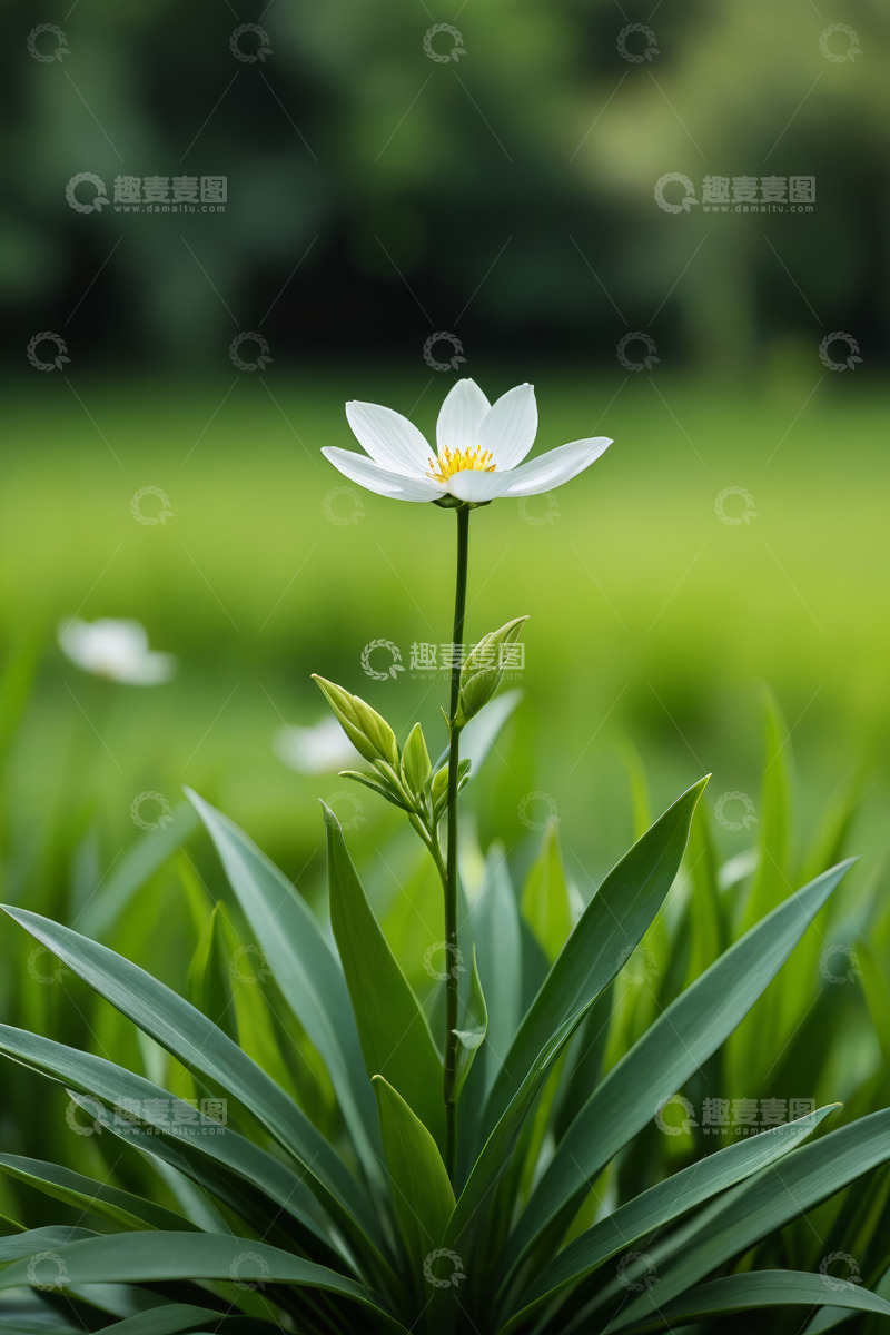 高清大图下载【趣麦麦图】白色花朵特写