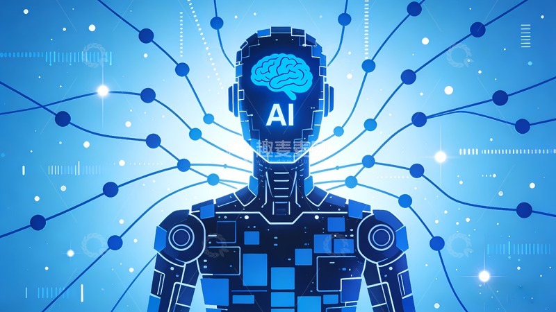 高清大图下载【趣麦麦图】ai人工智能人机互动