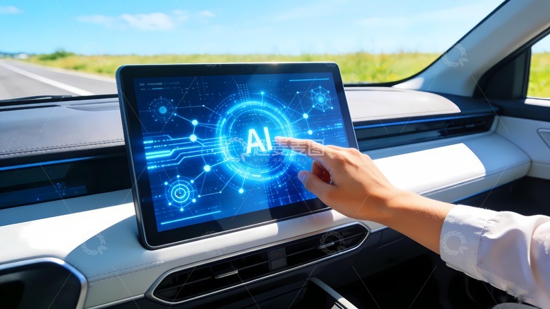 高清大图下载【趣麦麦图】车机互动人工智能