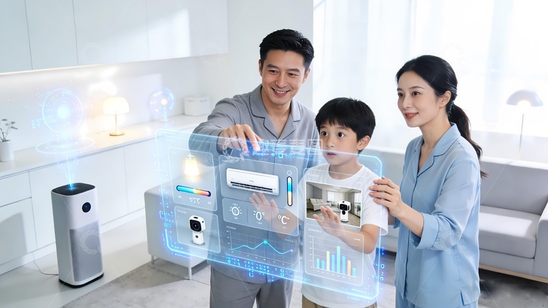 高清大图下载【趣麦麦图】ai人工智能智能家电