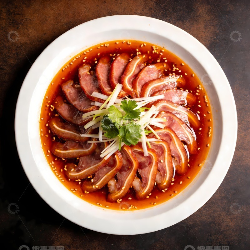 高清大图下载【趣麦麦图】凉拌猪耳凉拌耳丝