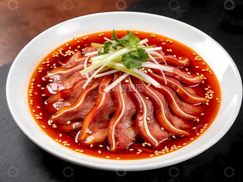 高清大图下载【趣麦麦图】凉拌猪耳凉拌耳丝图片