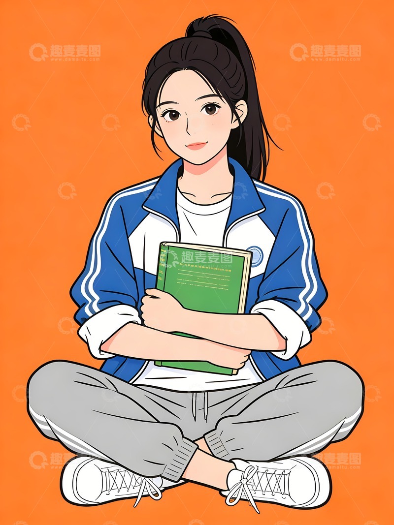 高清大图下载【趣麦麦图】一名女生图片