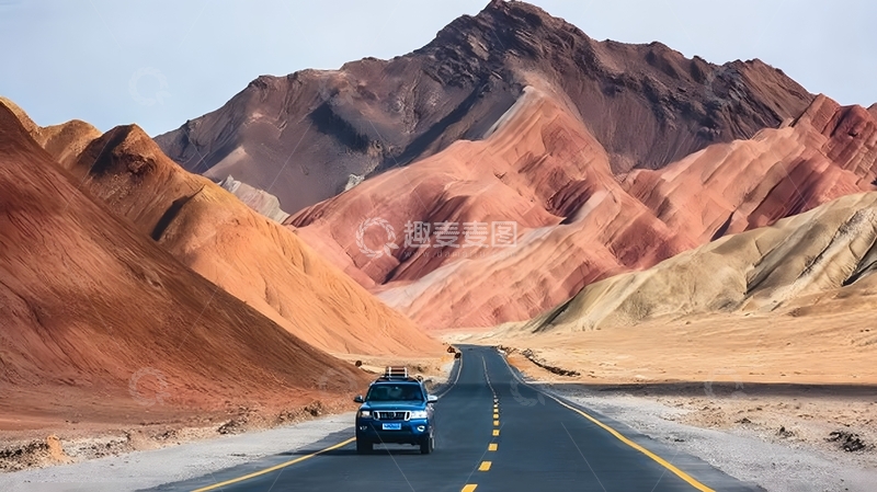 高清大图下载【趣麦麦图】荒漠公路探险之旅