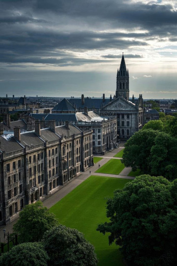 英国牛津大学校园建筑景观