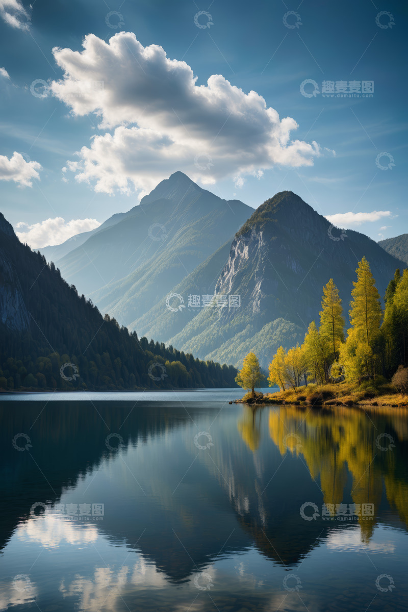 高清大图下载【趣麦麦图】山水湖泊自然风光景色