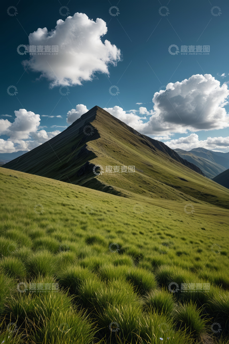 高清大图下载【趣麦麦图】高山草原自然风光
