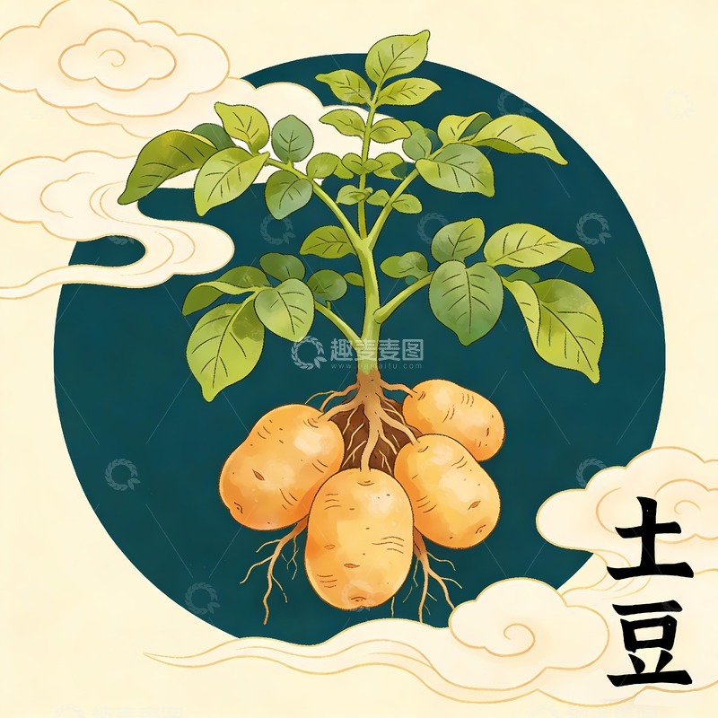 高清大图下载【趣麦麦图】土豆马铃薯图片