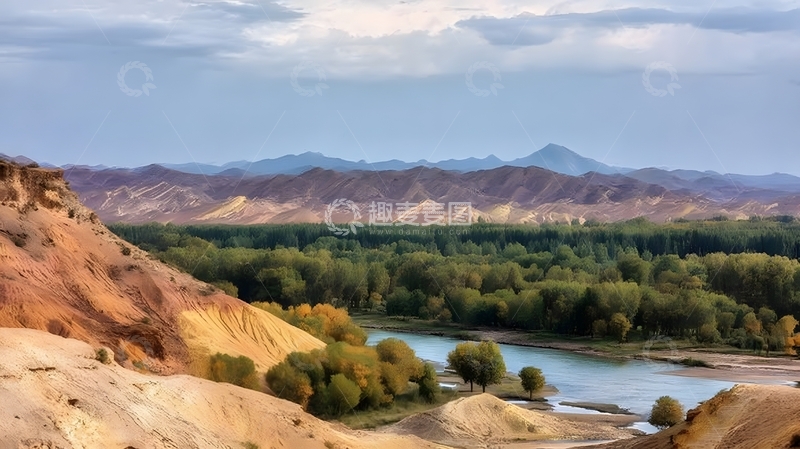 高清大图下载【趣麦麦图】山川河流风光摄影