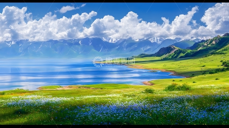 高清大图下载【趣麦麦图】湖光山色风光摄影