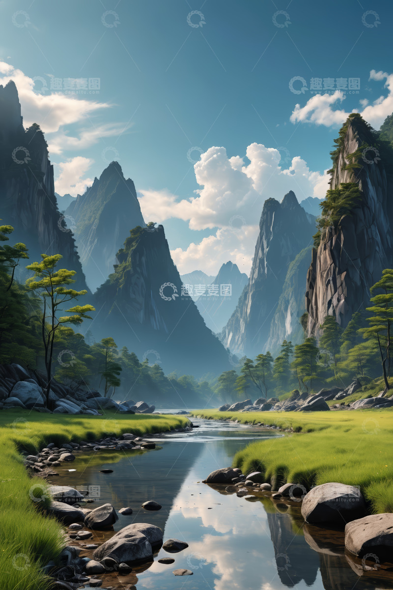 高清大图下载【趣麦麦图】山水风光自然景色