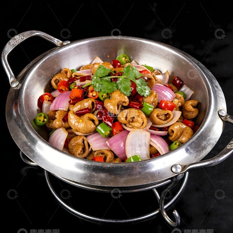 高清大图下载【趣麦麦图】干锅肥肠锅仔肥肠