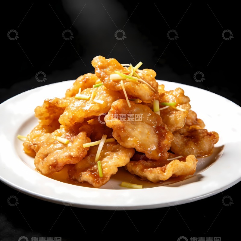 高清大图下载【趣麦麦图】锅包肉美食图片