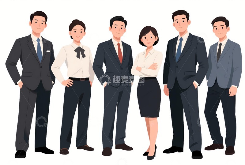 高清大图下载【趣麦麦图】企业商务人士