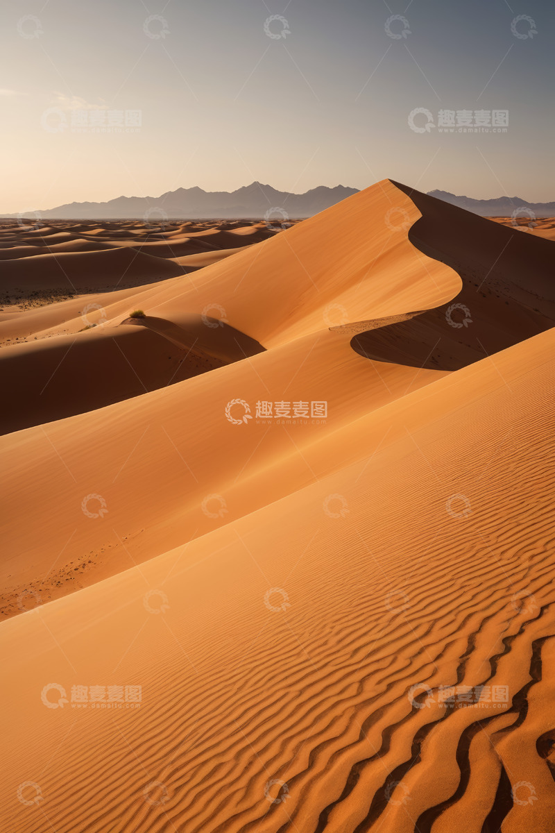 高清大图下载【趣麦麦图】沙漠沙丘自然风光