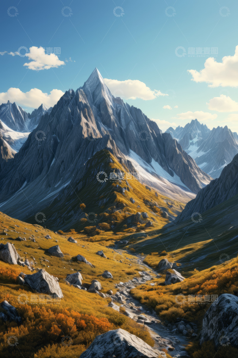 高清大图下载【趣麦麦图】壮丽山景自然风光
