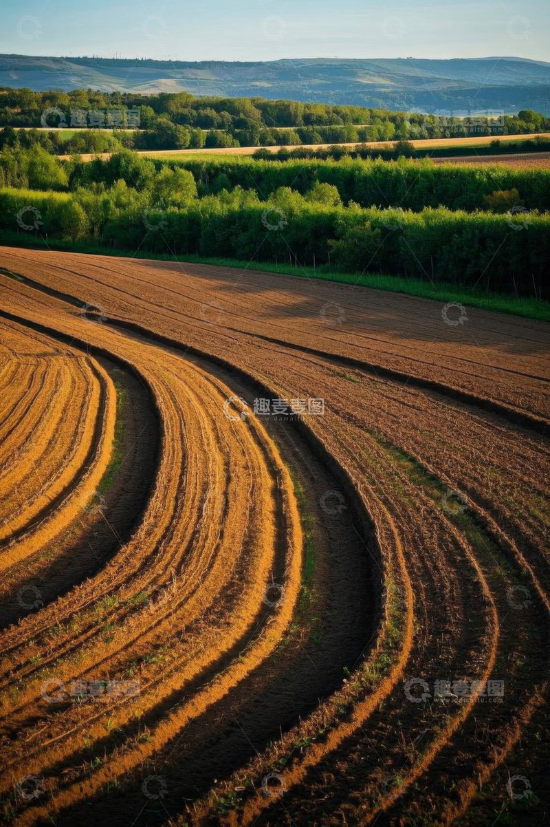高清大图下载【趣麦麦图】田园风光农田景色