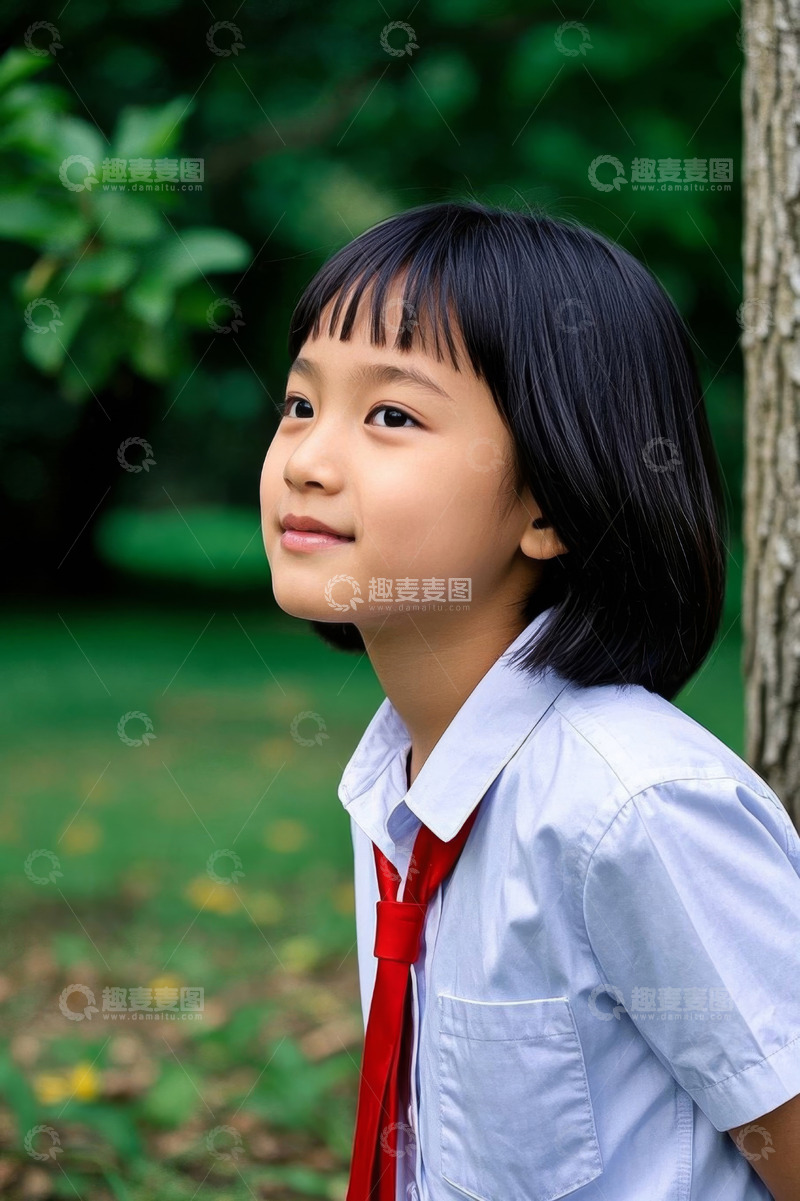 高清大图下载【趣麦麦图】可爱女孩户外清新写真