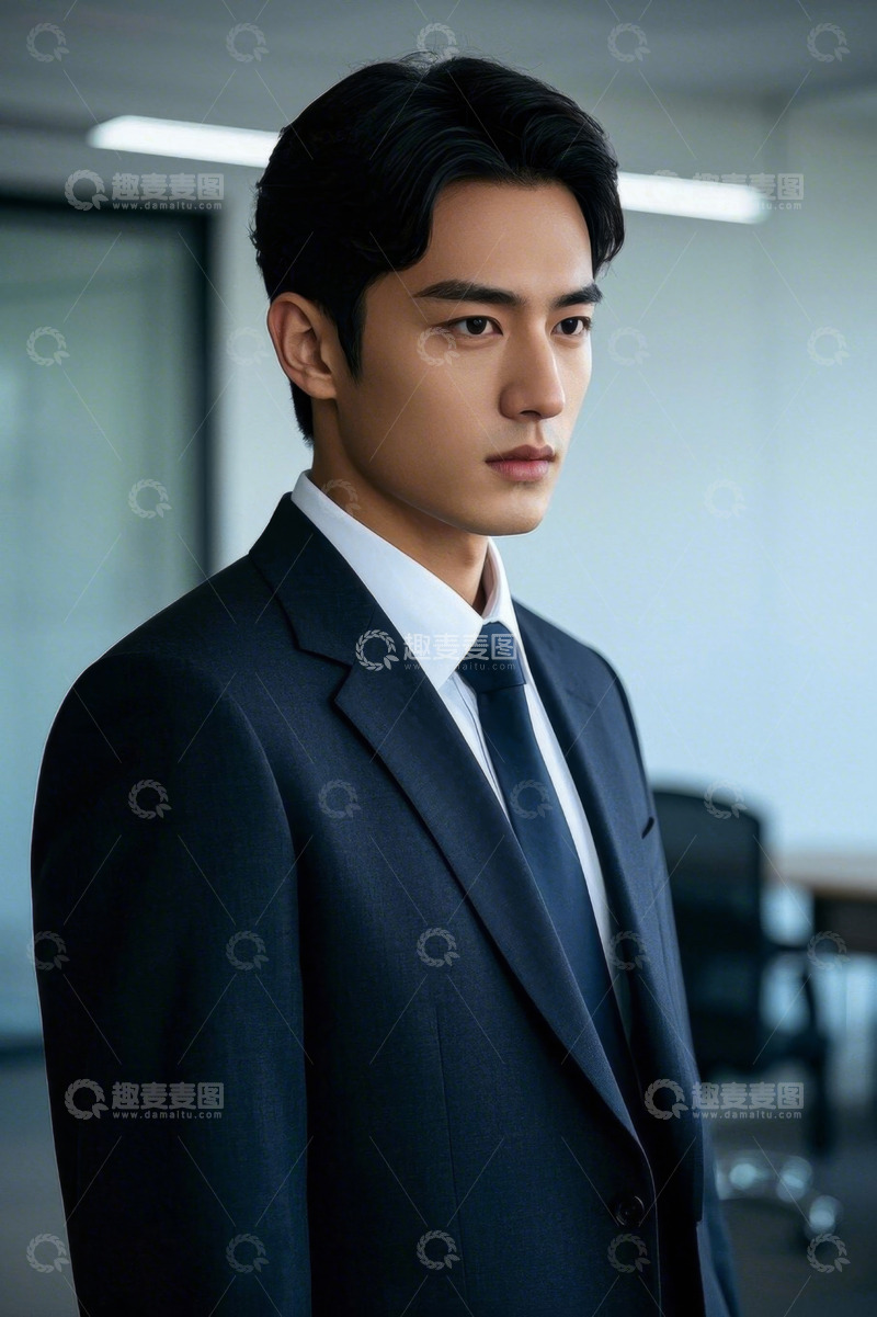 高清大图下载【趣麦麦图】西装革履男士商务写真
