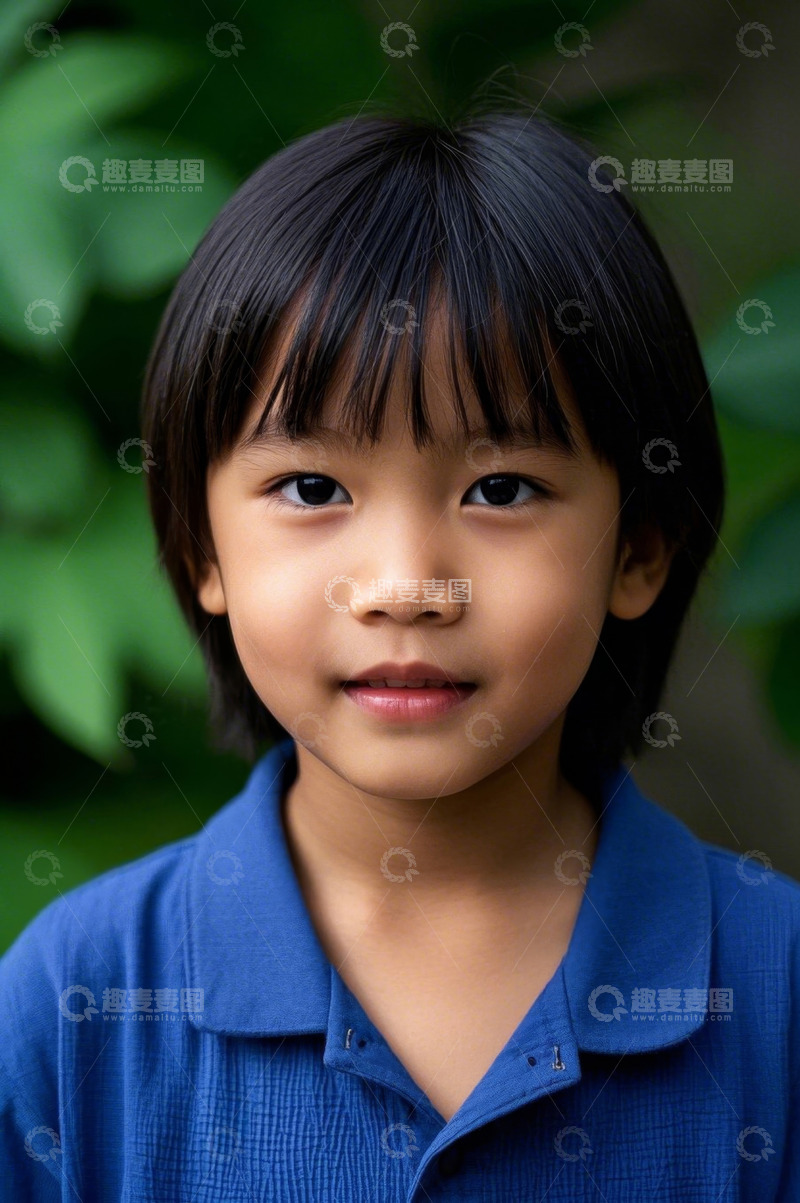 高清大图下载【趣麦麦图】可爱女孩户外肖像照片