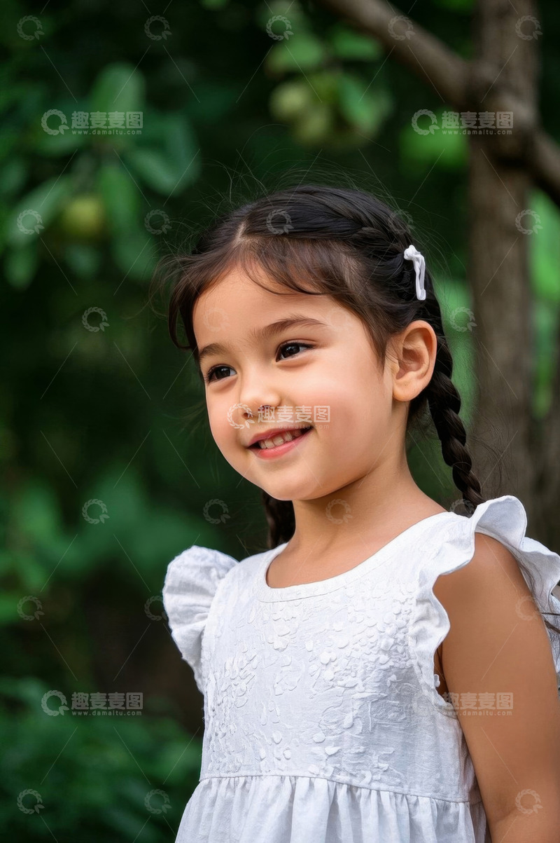 高清大图下载【趣麦麦图】可爱女孩户外清新写真