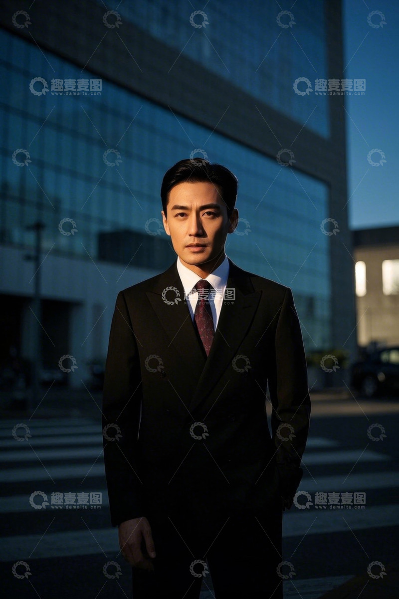 高清大图下载【趣麦麦图】都市时尚男士商务西装照