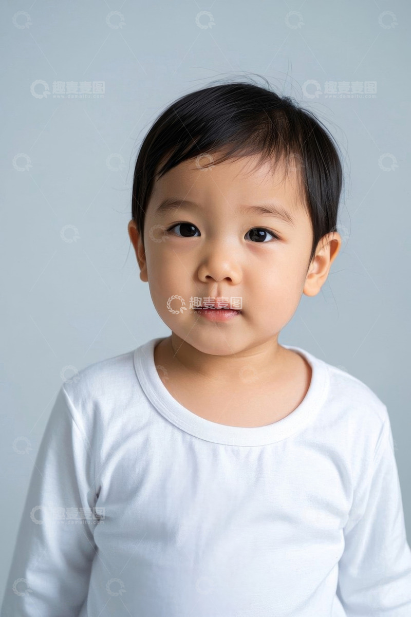 高清大图下载【趣麦麦图】可爱宝宝正面特写高清写真