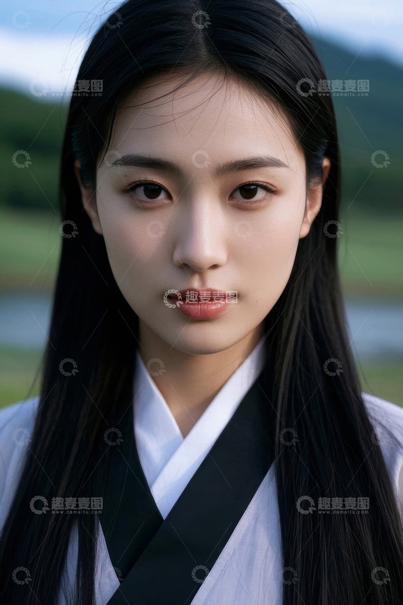 高清大图下载【趣麦麦图】清丽女子古装写真